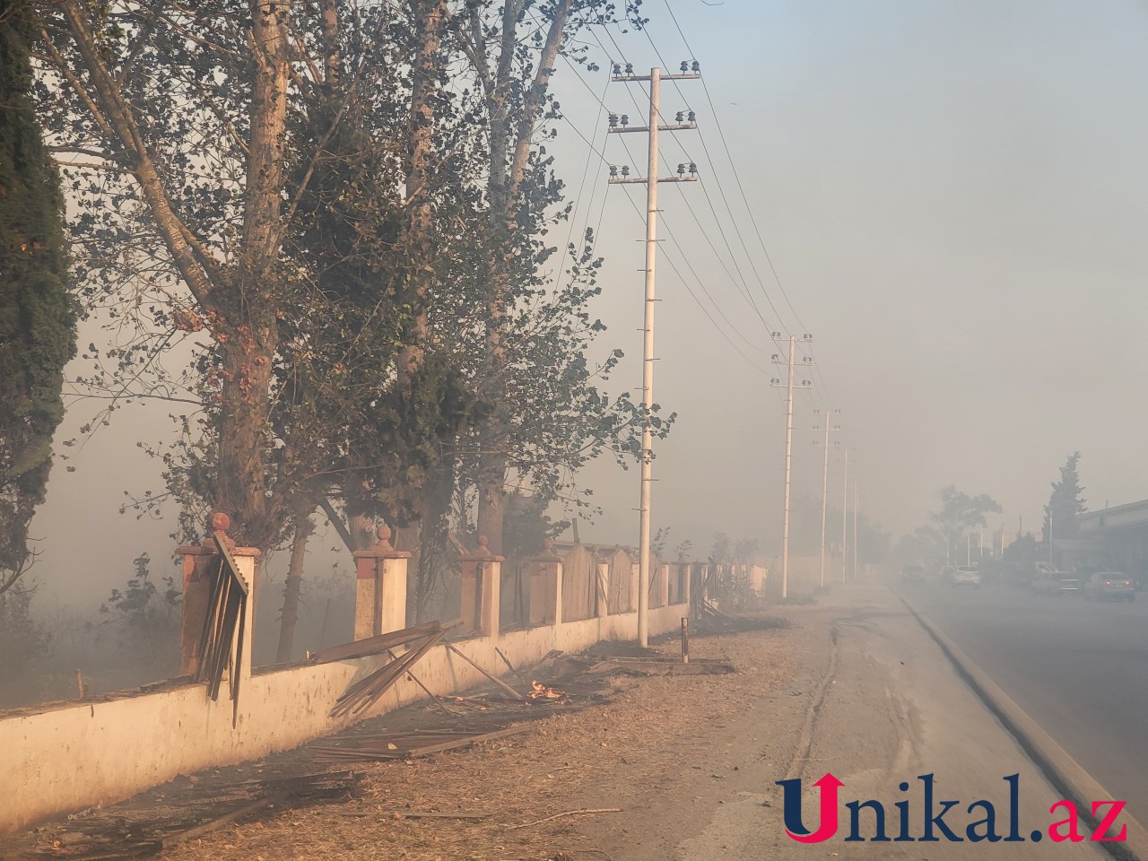 Xaçmazda yanğın oldu - FOTOLAR (VİDEO)